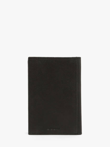 Portefeuille Leder Serge blanco Zwart brooklyn BRO21021 ander zicht 3