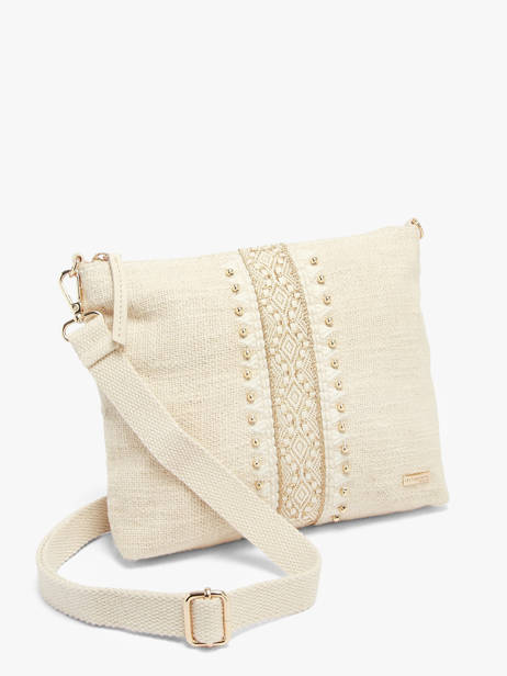Cross Body Tas Bandol Les tropeziennes Beige bandol TZ02 ander zicht 1