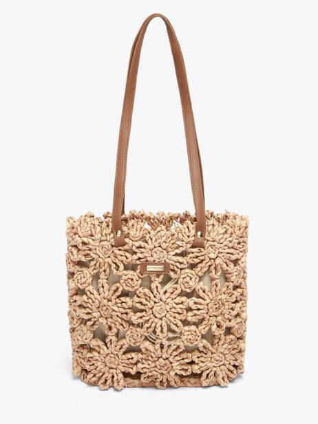 Sac Porté épaule Mediterranee Papier Les tropeziennes Marron mediterranee TZ02