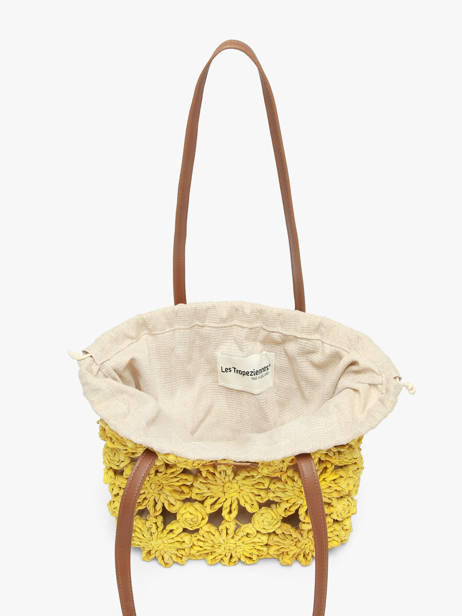 Sac Porté épaule Mediterranee Les tropeziennes Jaune mediterranee TZ02 vue secondaire 2