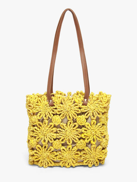 Sac Porté épaule Mediterranee Les tropeziennes Jaune mediterranee TZ02 vue secondaire 3