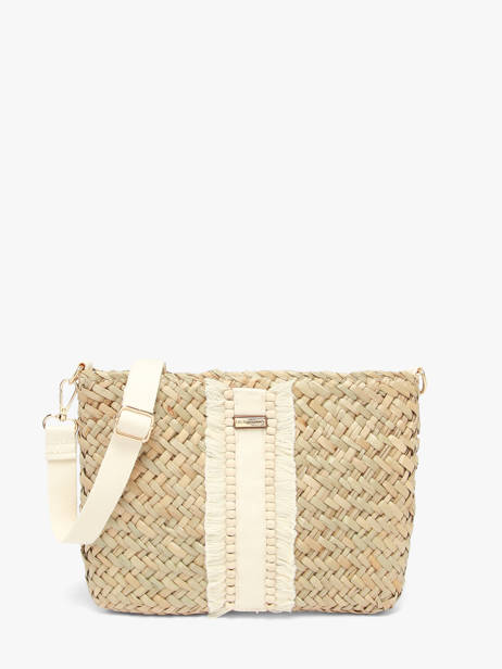 Cross Body Tas Monaco Stro Les tropeziennes Beige monaco TZ02