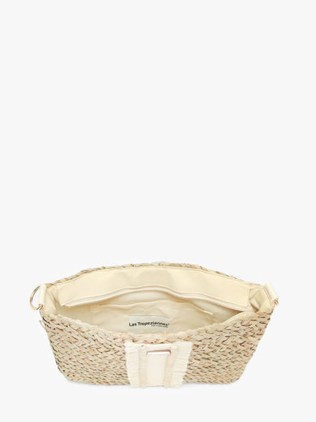 Cross Body Tas Monaco Stro Les tropeziennes Beige monaco TZ02 ander zicht 3