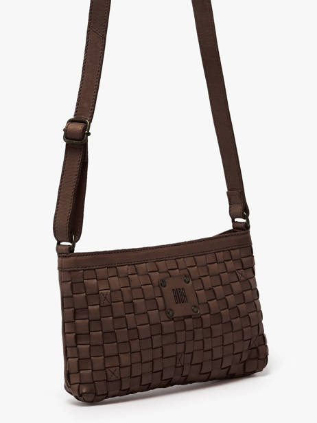 Cross Body Tas Heritage Leder Biba Bruin heritage KA9 ander zicht 2