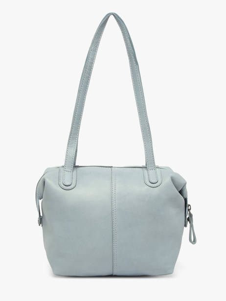Schoudertas Heritage Leder Biba Blauw heritage HOP1L ander zicht 3