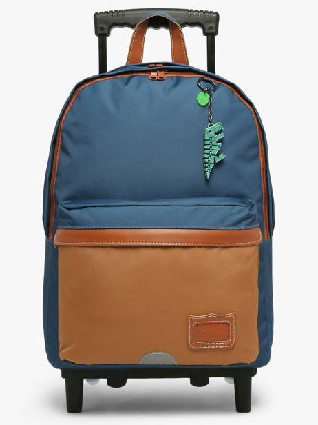 Sac A Dos à Roulettes 2 Compartiments Tann's Bleu les fantaisies g 73128