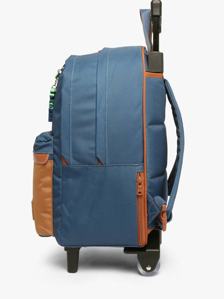 Sac A Dos à Roulettes 2 Compartiments Tann's Bleu les fantaisies g 73128 vue secondaire 1