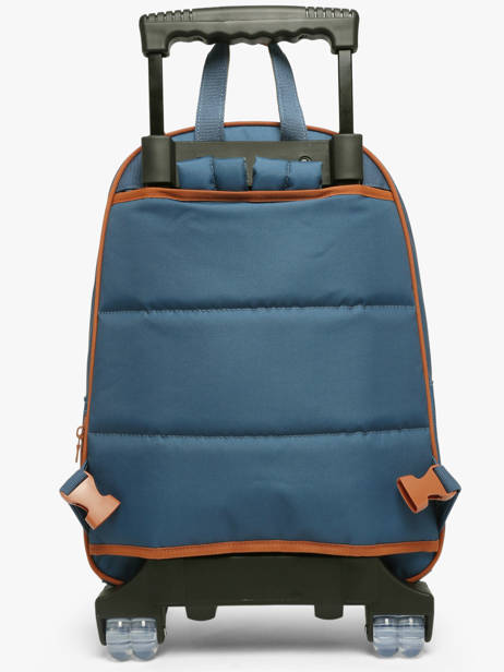 Sac A Dos à Roulettes 2 Compartiments Tann's Bleu les fantaisies g 73128 vue secondaire 4