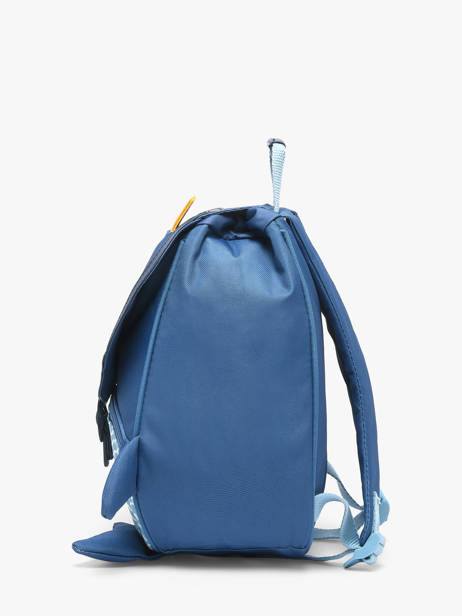 Mini Sac à Dos Tann's Bleu ecole des tann's 64511 vue secondaire 1