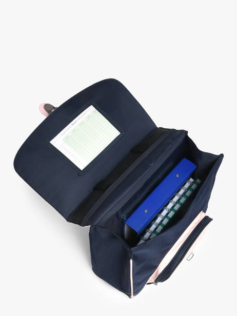 Cartable 1 Compartiment Tann's Bleu les fantaisies f 35253 vue secondaire 2