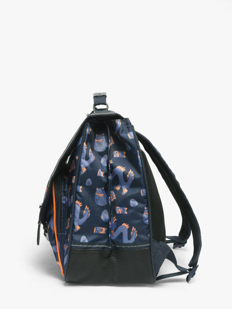 Cartable 2 Compartiments Tann's Bleu les fantaisies g 41155 vue secondaire 1