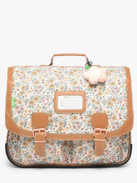 Cartable 2 Compartiments Tann's Bleu les fantaisies g 41155 vue secondaire 3