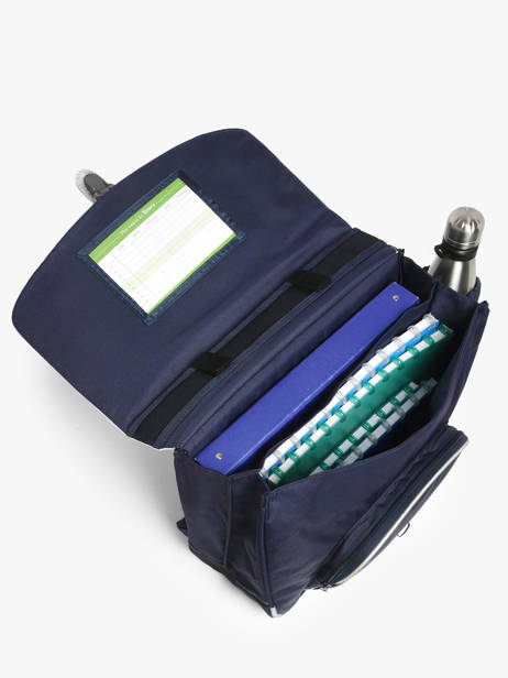 Cartable 2 Compartiments Tann's Bleu les fantaisies f 38268 vue secondaire 2
