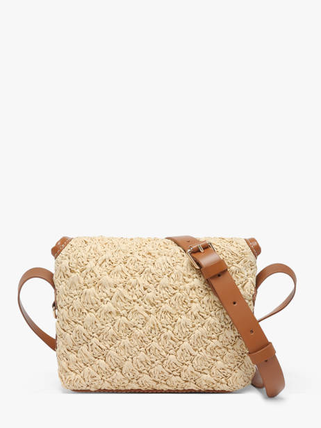 Sac Bandoulière Raphia Paul marius Beige raphia LOULSRAP vue secondaire 3