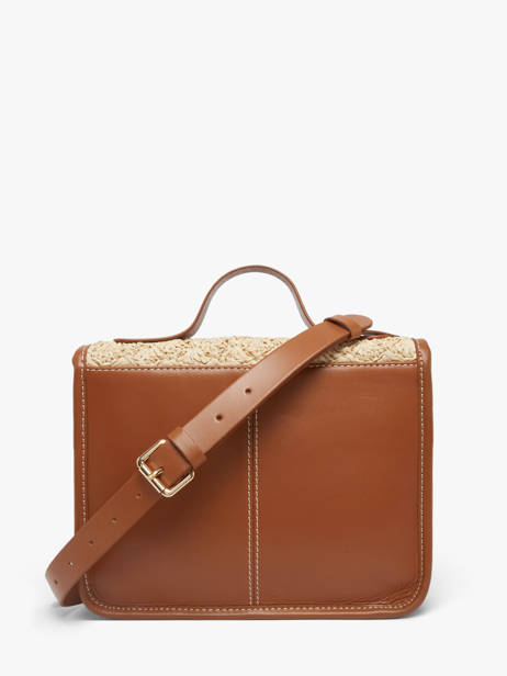 Sac Bandoulière Raphia Paul marius Beige raphia GEORGRAP vue secondaire 3