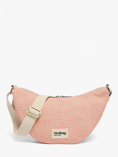 Sac Bandoulière Tressage Hindbag Orange tressage TS