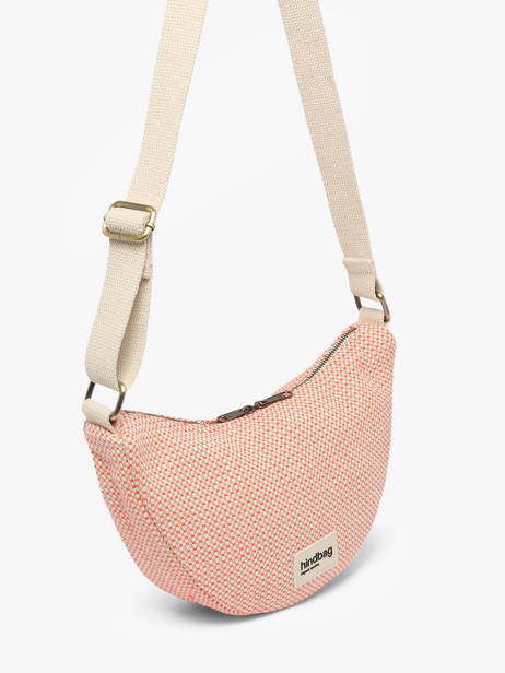 Sac Bandoulière Tressage Hindbag Orange tressage TS vue secondaire 1