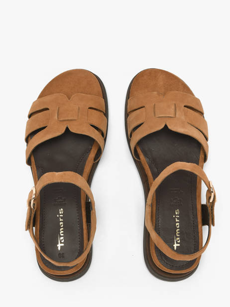 Sandales En Cuir Tamaris Marron women 46 vue secondaire 4