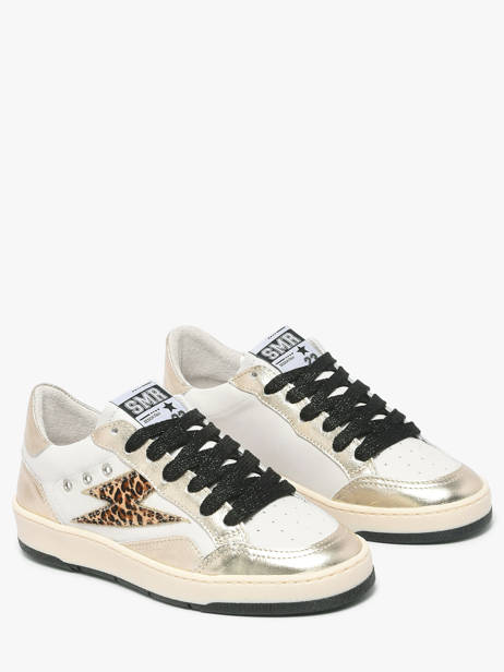 Sneakers Uit Leder Semerdjian Wit women DANYC838 ander zicht 1