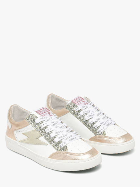 Sneakers Uit Leder Semerdjian Wit women NOUBE462 ander zicht 1
