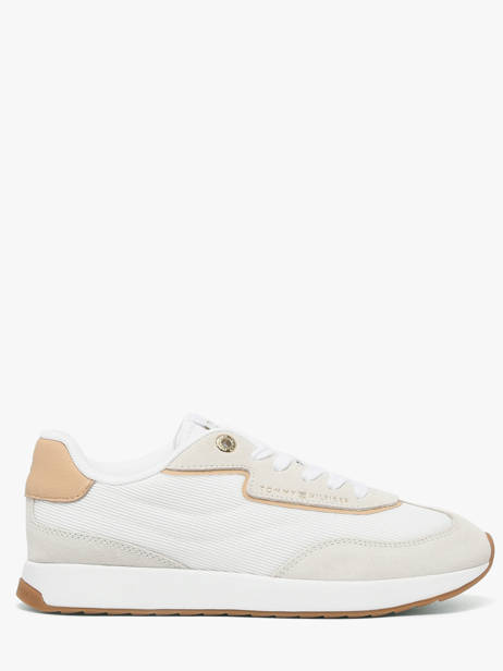 Sneakers Uit Leder Tommy hilfiger Wit women 94100F6