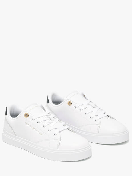 Sneakers En Cuir Tommy hilfiger Blanc women 91050K6 vue secondaire 1