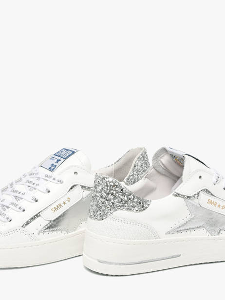 Sneakers En Cuir Semerdjian Blanc women ALED611 vue secondaire 2