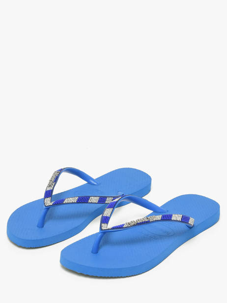 Teenslippers Havaianas Blauw women 4150168F ander zicht 2