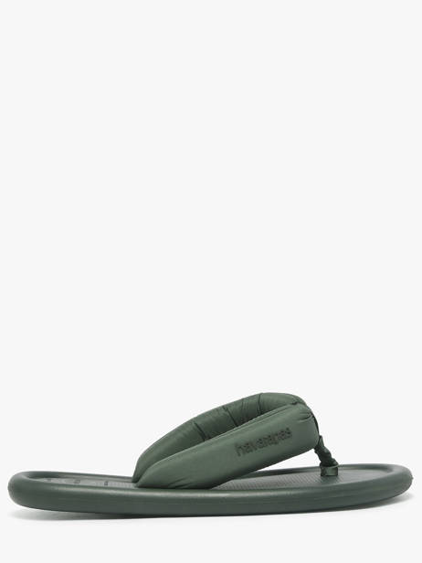 Tongs Havaianas Vert women 4150330F vue secondaire 1