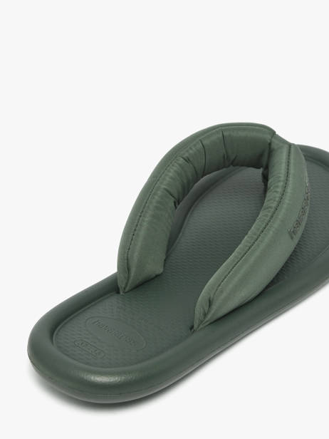 Tongs Havaianas Vert women 4150330F vue secondaire 3