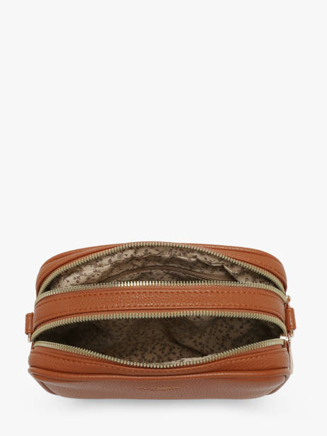 Sac Bandoulière Grained Flora & co Marron grained F6967OR vue secondaire 2