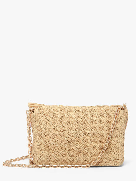 Sac Bandoulière Moon Raphia Vanessa bruno Beige moon raphia 73V40326 vue secondaire 4