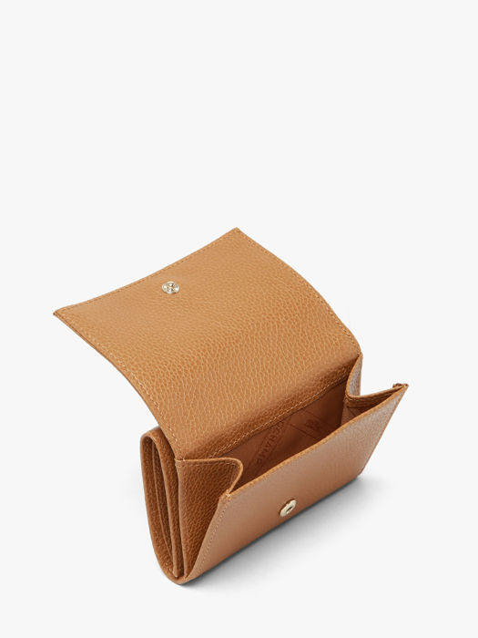 Longchamp Le foulonné Portefeuille Marron