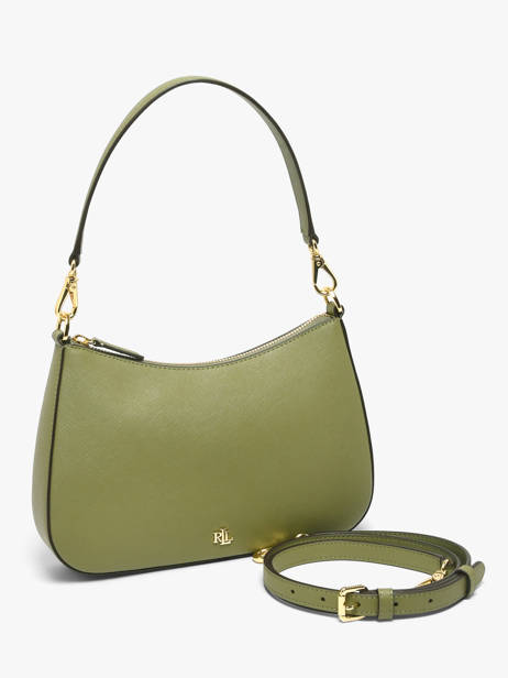 Schoudertas Danni 26 Leder Lauren ralph lauren Groen danni 31883768 ander zicht 1