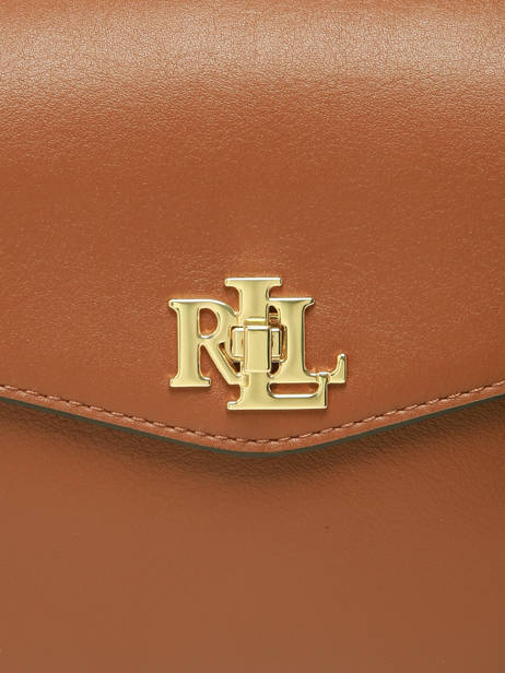 Sac Bandoulière Farrah Lauren ralph lauren Marron farrah 31P15611 vue secondaire 4