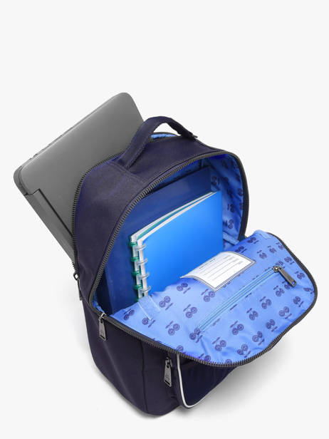 Sac à Dos 1 Compartiment Jeune premier Bleu daydream boys B vue secondaire 3