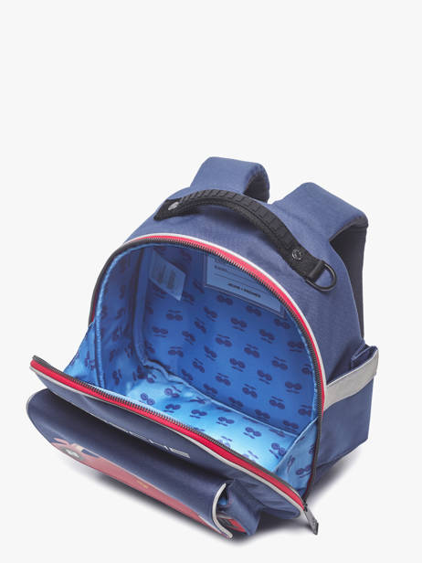 Sac à Dos 1 Compartiment Jeune premier Bleu daydream boys B vue secondaire 3