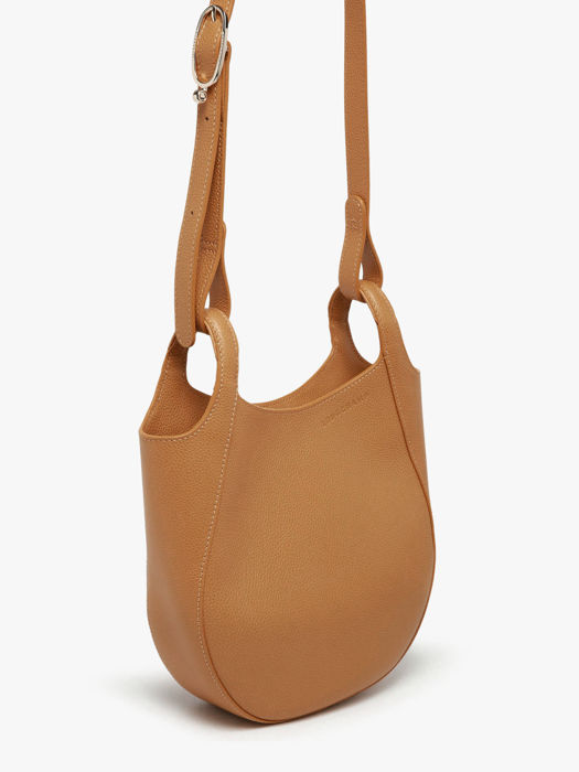 Longchamp Le foulonné Cross body tas Bruin