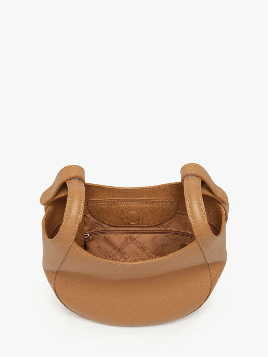 Longchamp Le foulonné Cross body tas Bruin