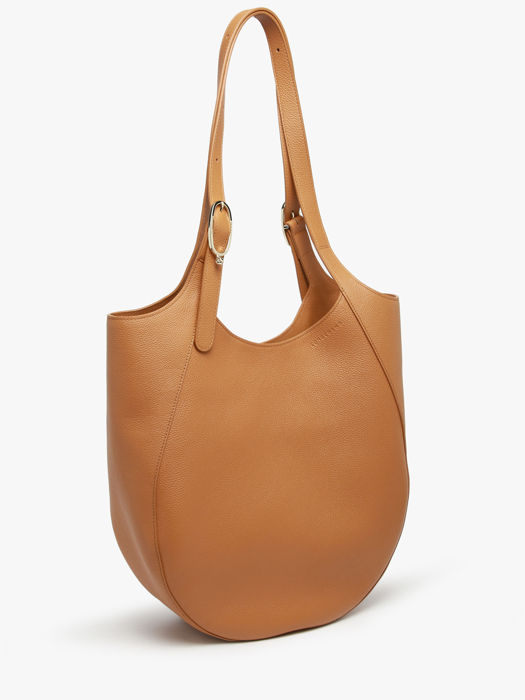 Longchamp Le foulonné Schoudertas Bruin