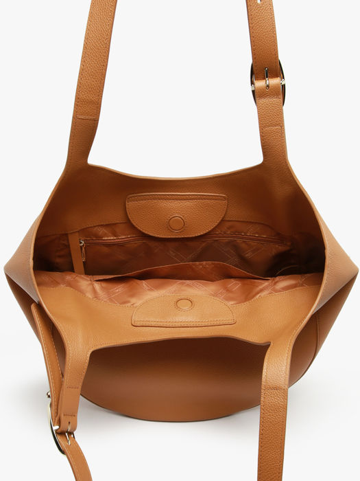 Longchamp Le foulonné Schoudertas Bruin