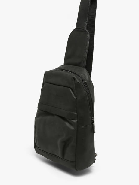 Cross Body Tas Arthur & aston Zwart achille 2 ander zicht 1
