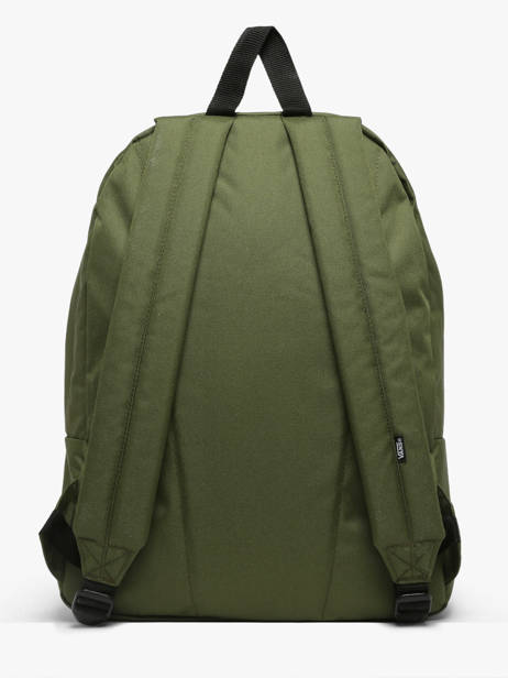 Sac à Dos 1 Compartiment Vans Vert backpack VN00103A vue secondaire 3