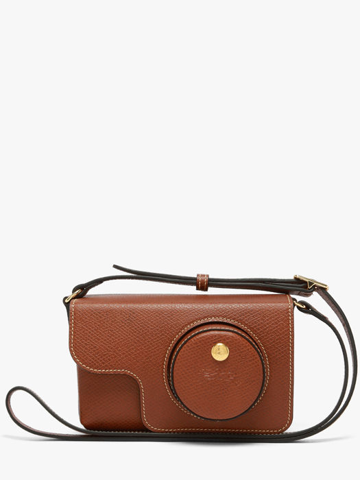 Longchamp Epure Sac porté travers Marron