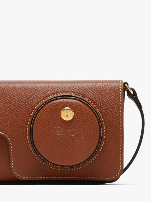 Longchamp Epure Sac porté travers Marron