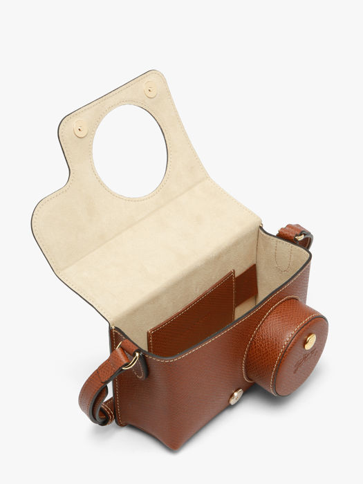 Longchamp Epure Sac porté travers Marron