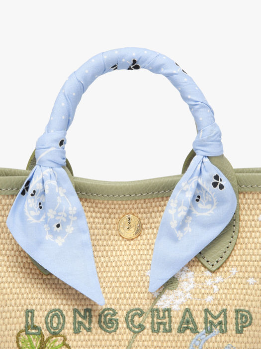 Longchamp Le panier pliage envol Sac porté main Vert