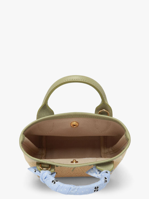 Longchamp Le panier pliage envol Sac porté main Vert