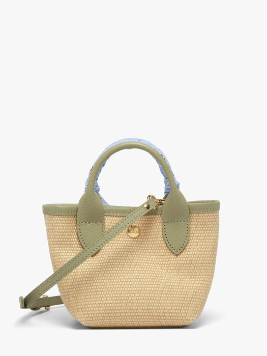 Longchamp Le panier pliage envol Sac porté main Vert