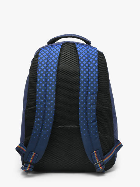 Sac à Dos 3 Compartiments Fc barcelone Bleu barca 25BF2043 vue secondaire 4